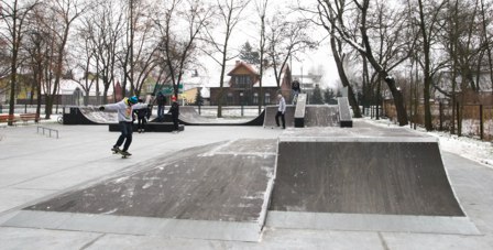 Ogrdek Jordanowski - skatepark